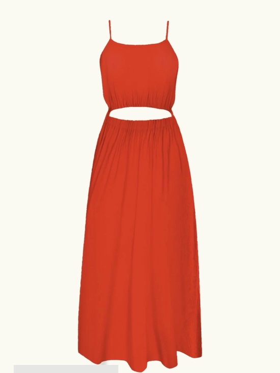acacia swimwear Dresses & Skirts - Acacia M Caius Saffron Dress New with Tags